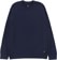 Vans Tacuba Solid Crew Sweatshirt - dress blues