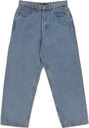 Vans Check-5 Baggy Denim Jeans - stonewash blue