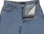 Vans Check-5 Baggy Denim Jeans - stonewash blue - open