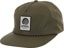 Spiral Wax Co Touring WaterProof Snapback Hat - olive