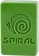 Spiral Wax Co All Temp Natural Snowboard Wax - green - detail