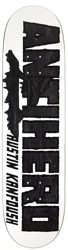 Anti-Hero Kanfoush Custom 8.55 Yinzer Shape Skateboard Deck - black