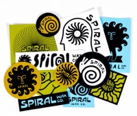 Spiral Wax Co Stoke Sticker Pack - multi