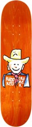 Krooked Cromer Desperado 8.06 Skateboard Deck - orange