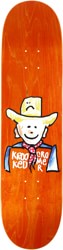 Krooked Cromer Desperado 8.06 Skateboard Deck - orange