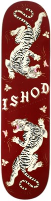 Real Ishod Cat Scratch 8.0 Twin Tail Shape Skateboard Deck - view large