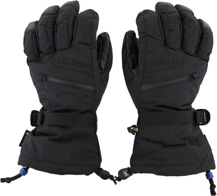 burton gore-tex gloves - true black l