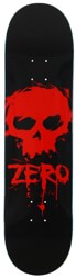 Zero Blood Skull 8.25 Skateboard Deck - red