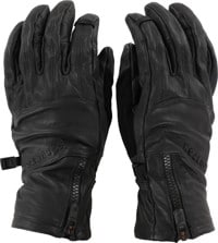 Burton AK Tech Leather Gloves - true black