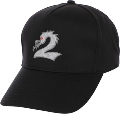 2 Riser Pads Dragon Snapback Hat - black - view large