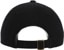 Brixton Alpha LP Strapback Hat - black/white vintage wash - reverse