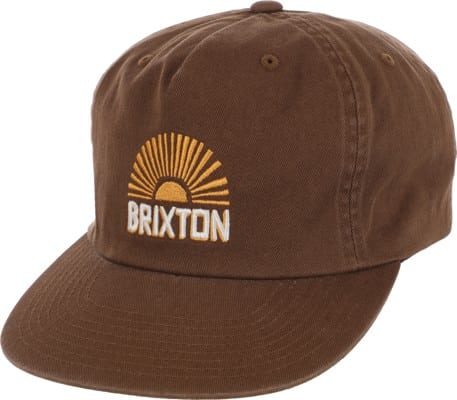 Brixton Sol Snapback Hat - brown sol wash - view large
