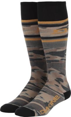 DAKINE Freeride Snowboard Socks (Closeout) - vintage camo - view large