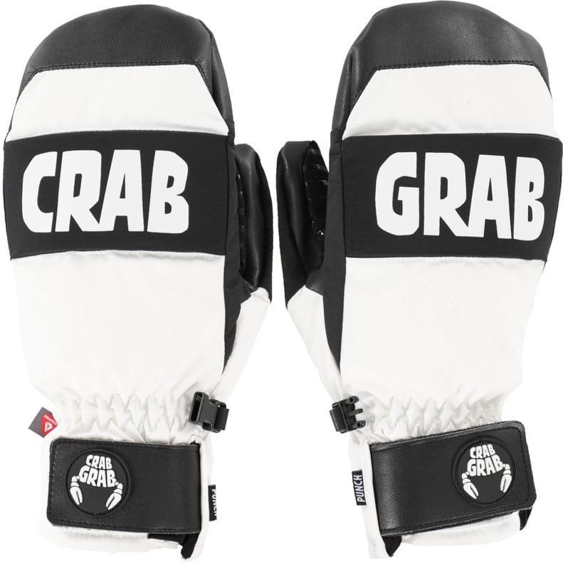 Crab Grab Punch Mitts white Tactics