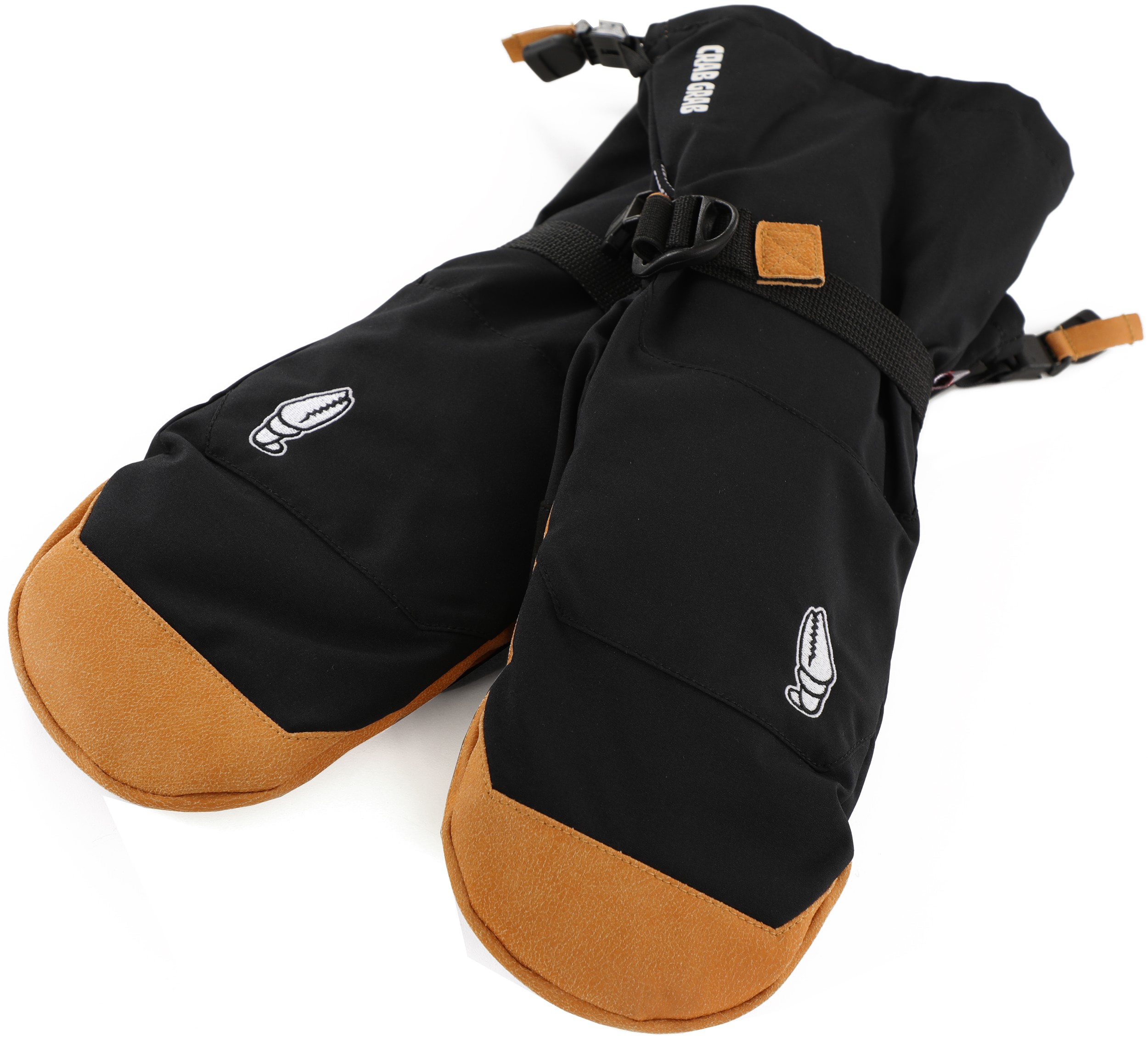 Crab Grab Cinch Mitts black and tan Tactics