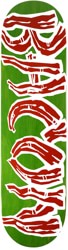Bacon Skateboards Classic Logo 8.5 Skateboard Deck - green