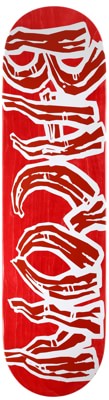 Bacon Skateboards Classic Logo 8.5 Skateboard Deck - red - view large