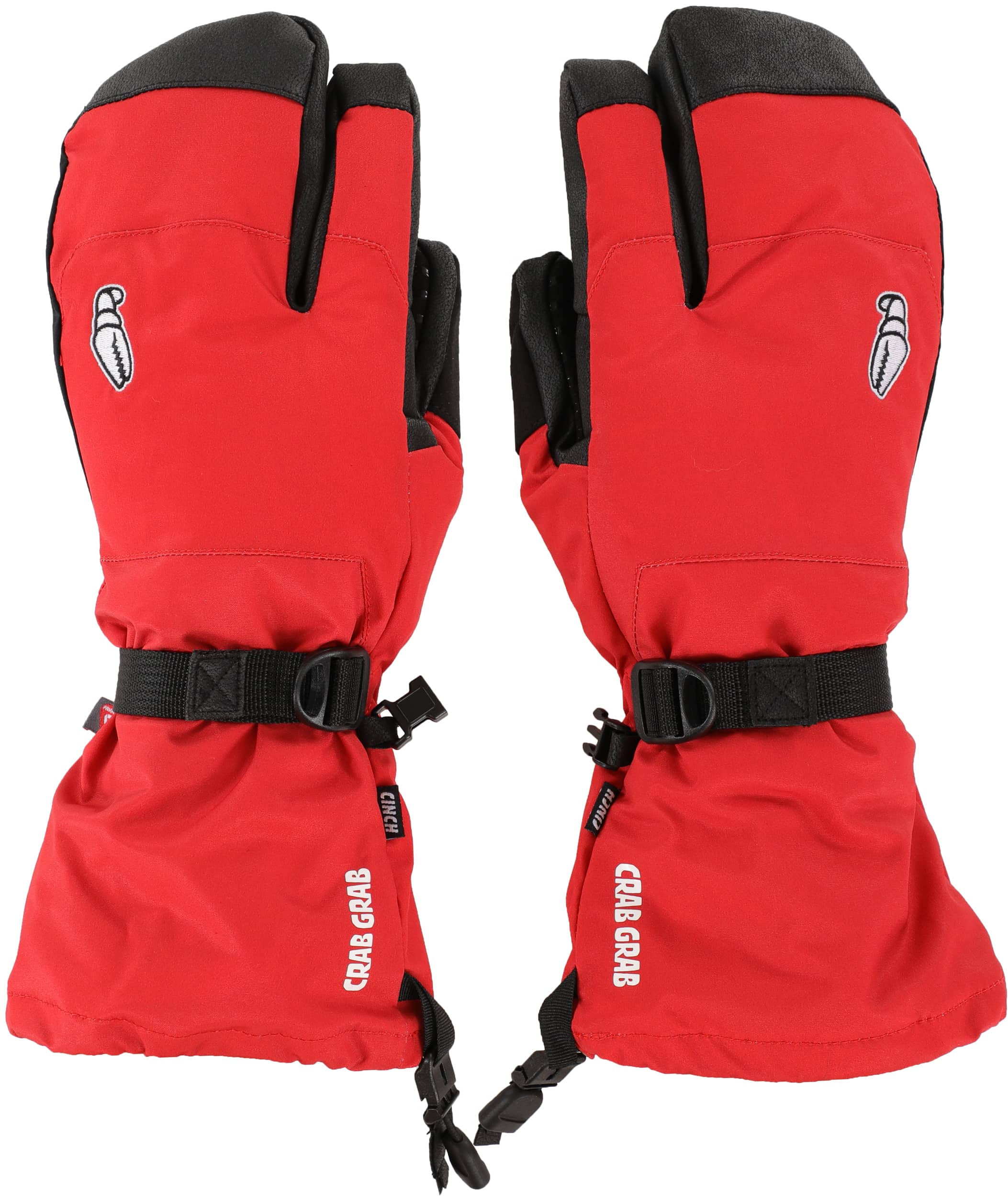 Crab Grab Cinch Trigger Mitts (josh dirksen) red Tactics