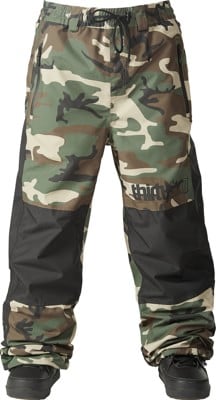 Thirtytwo Sweeper Pants - black/camo - view large