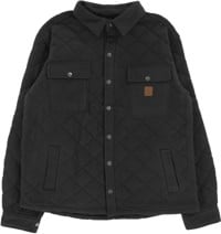 Brixton Cass Quilted Fleece Jacket - black