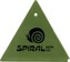 Spiral Wax Co Tri-Force Scraper 6" - green