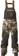 Thirtytwo Basement Bib Pants - black/camo