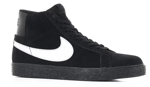 Nike SB Zoom Blazer Mid Skate Shoes - black/white-black-black-anthracite