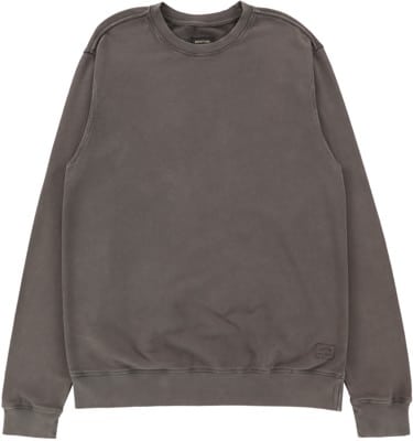 Brixton Vintage Reserve Cross Loop French Terry Crew Sweatshirt - charcoal sol wash - view large