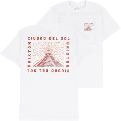 Brixton Del Sol T-Shirt - white - view large