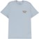 Brixton Harvester T-Shirt - dusty blue - front