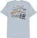 Brixton Harvester T-Shirt - dusty blue - reverse