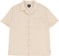 Brixton Bunker Linen Blend S/S Shirt - whitecap