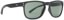 Dot Dash Bootleg Polarized Sunglasses - black satin/grey polarized lens