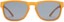 Dot Dash Bootleg Polarized Sunglasses - caramel/vintage grey polarized lens - front detail