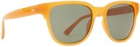 Dot Dash Hopper Polarized Sunglasses - caramel/vintage grey polarized lens