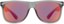 Dot Dash Kerfuffle Polarized Sunglasses - grey satin/black fire chrome polarized lens - front