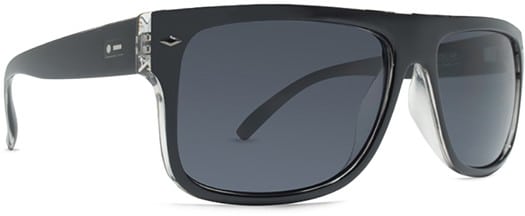 Dot Dash Sidecar Polarized Sunglasses - black gloss/grey polarized lens - view large