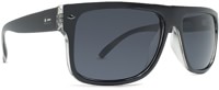 Dot Dash Sidecar Polarized Sunglasses - black gloss/grey polarized lens