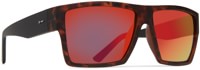 Dot Dash Nillionaire Polarized Sunglasses - dark tort black/red chrome polarized lens