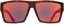 Dot Dash Nillionaire Polarized Sunglasses - dark tort black/red chrome polarized lens - front