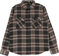 Brixton Bowery Flannel - black/charcoal/off white