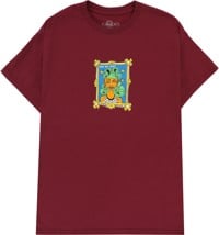 Krooked Fear T-Shirt - maroon