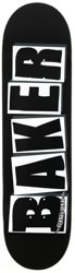 Baker Brand Logo 8.475 Skateboard Deck - black/white