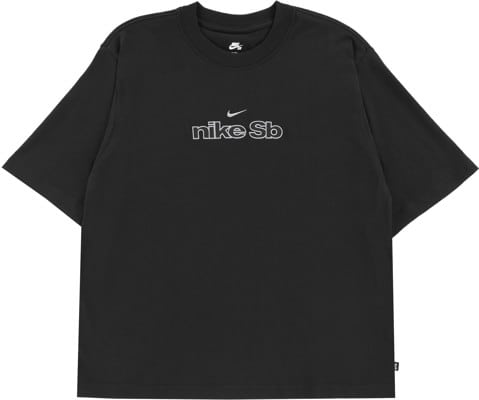 Nike SB Women's Logo Boxy T-Shirt - black - view large