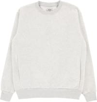 Rhythm Classic Fleece Crew Sweatshirt - heathered grey