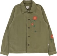 Rhythm Flower CPO Overshirt L/S Shirt - olive