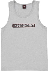 Independent Bar Logo Tank - athletic heather