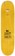 Doom Sayers Club Skull Flag 8.3 Skateboard Deck - yellow - top
