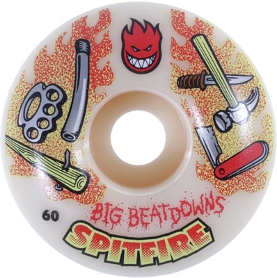 Spitfire Formula Four Big Beatdowns Skateboard Wheels - natural (99d) 60 - view large