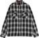 Santa Cruz Stone Flannel Shirt - black/white